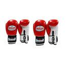 Morgan V2 Platinum Leather Sparring Gloves (Red)