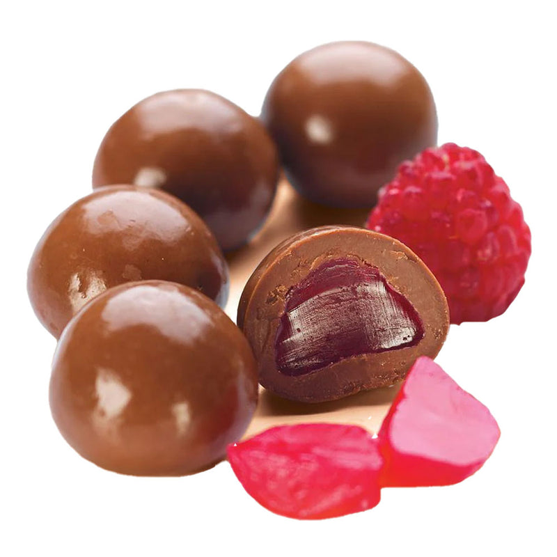 Premium Milk Chocolate Raspberries