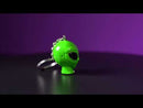 Space Budz Green Alien Keychain