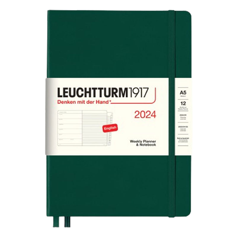 2024 A5 Week Planner & Notatbook z broszurą