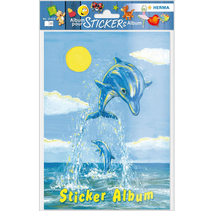 Herma Blank 16-Page Sticker Album A5