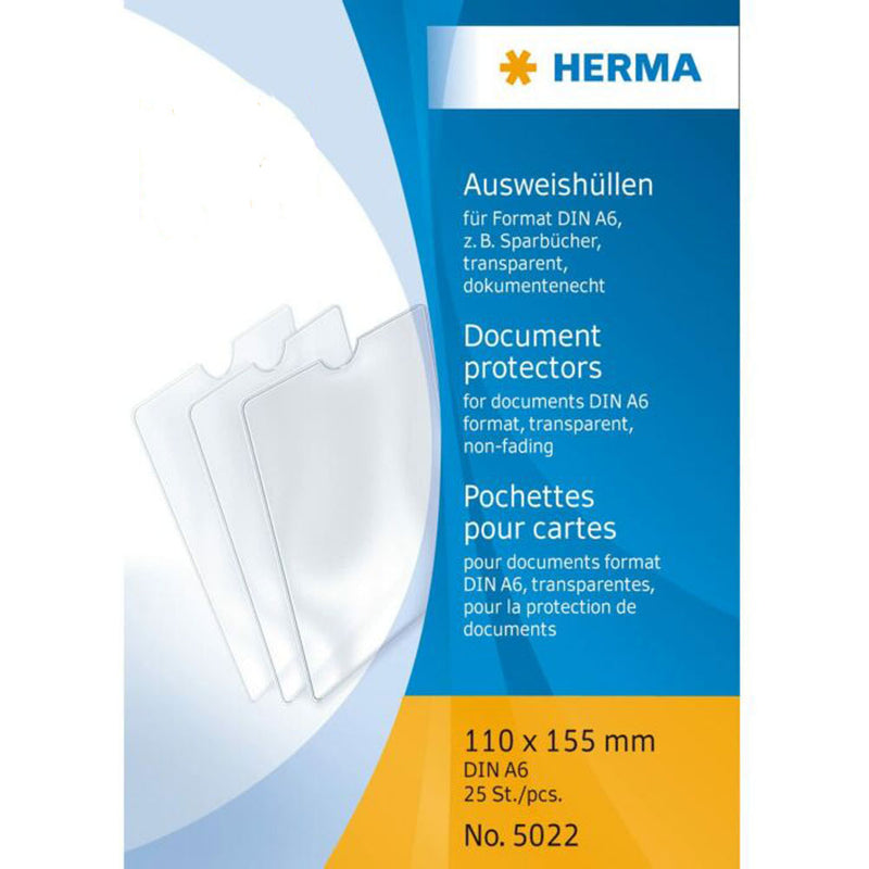 Herma Document Protectors 25pk