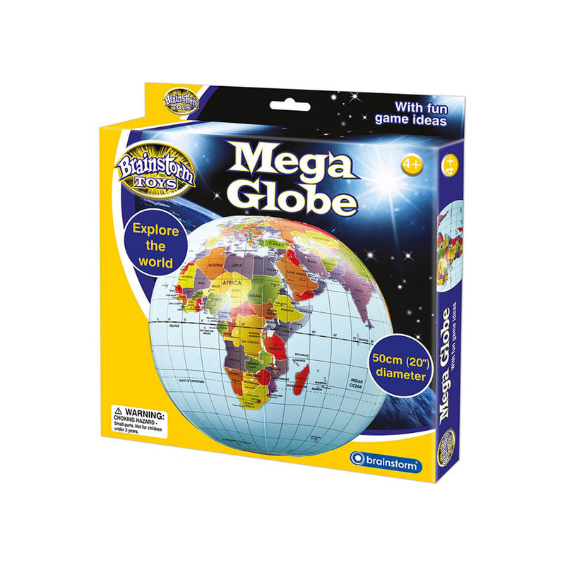 Brainstorm Inflatable Mega Globe 50cm