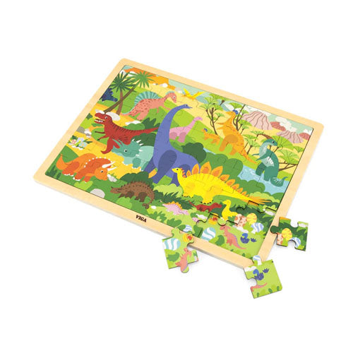 Viga Dino World Jigsaw Puzzle 48pcs