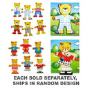 Bear Dress-Ups Wooden Puzzle (1pc Random Style)