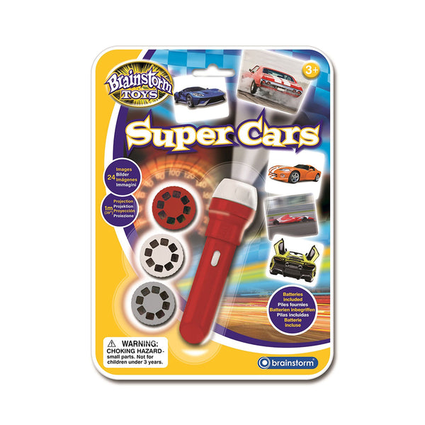 Brainstorm Toys Super Cars Torch and Projector