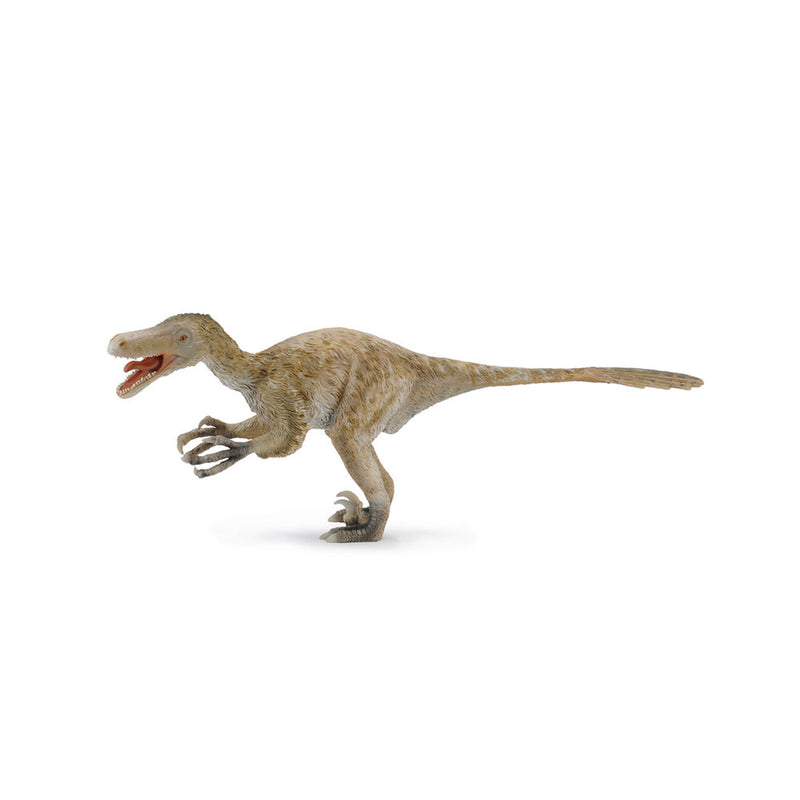 Zbierz figurkę dinozaura welociraptora