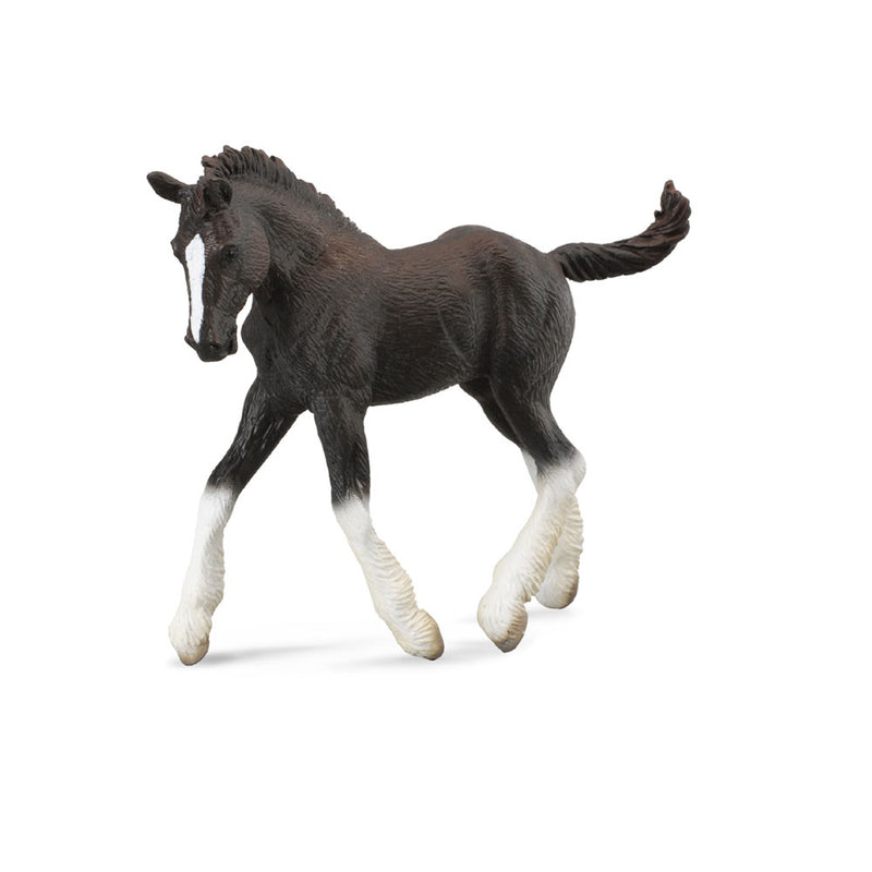Kolekcjonuj figurkę źrebaka rasy Shire Horse (średnia)