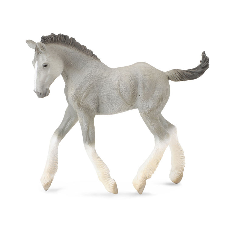 Kolekcjonuj figurkę źrebaka rasy Shire Horse (średnia)