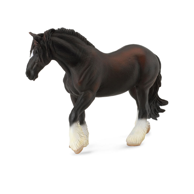 Kolekcjonuj figurkę klaczy rasy Shire Horse (bardzo duża)