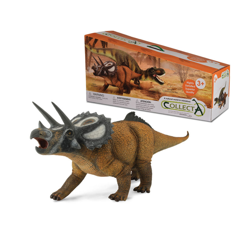 Zbierz figurkę dinozaura Triceratopsa