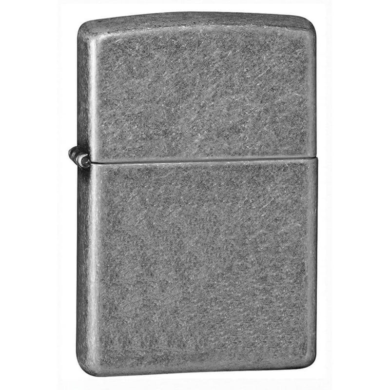 Zippo Antique Silver Plate Finish Lighter