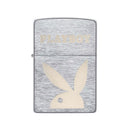 Wiatroszczelna zapalniczka Zippo Playboy Brushed Chrome