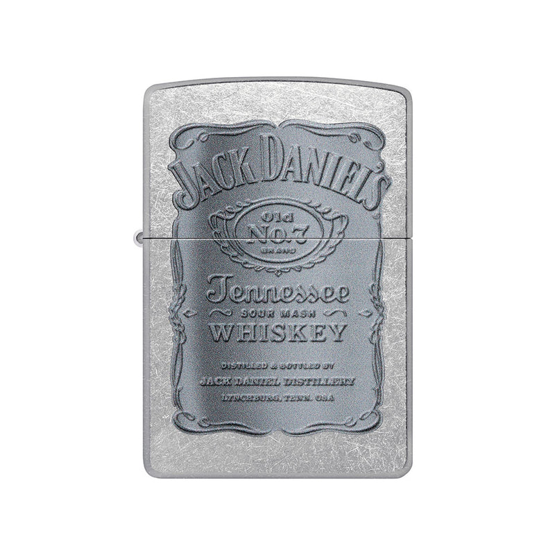 Wiatroszczelna zapalniczka Zippo Jack Daniel's Street Chrome