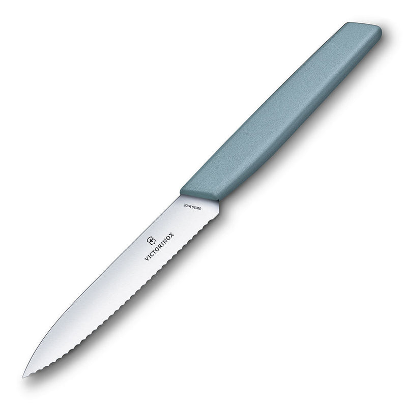 Nóż do obierania Victorinox Swiss Modern z falistą krawędzią 10 cm
