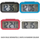 Wielofunkcyjny cyfrowy zegar stołowy z zaokrągloną krawędzią