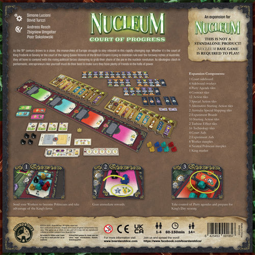 Nucleum Court of Progress Strategy Game