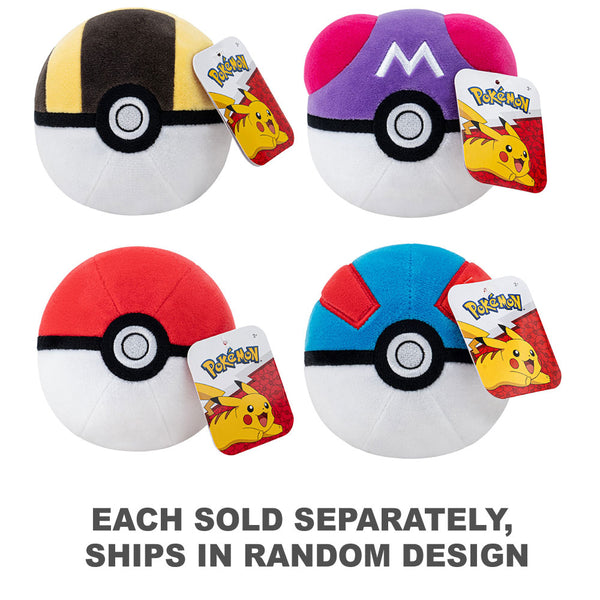 Pokemon Plush Pokeball Plush 5" (1pc Random Style)