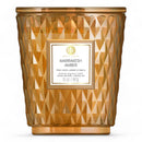 Marrakesh Amber Coloured Glass Candle 595g