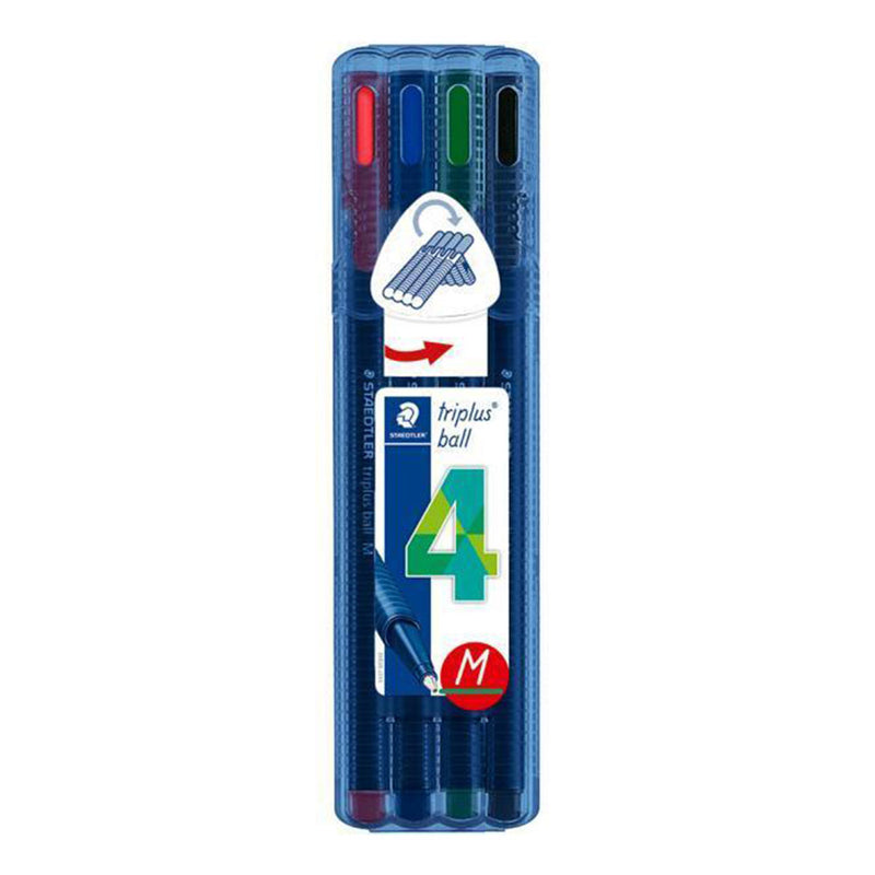 Długopis Staedtler Triplus (4 sztuki)