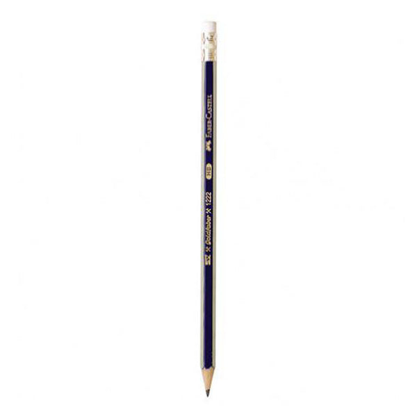 FaberCastell Goldfaber Graphite Lead Pencil w/ Eraser 12pcs
