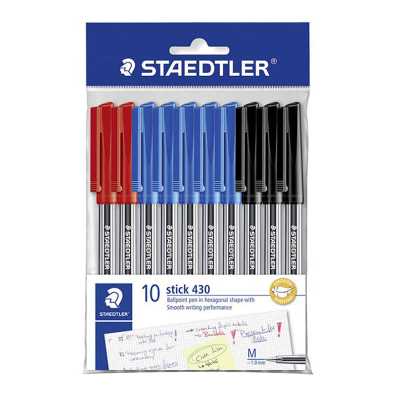 Długopis Staedtler Medium Pen Stick w torebce foliowej