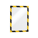 Durable A4 Duraframe Security Safety Sign 2pcs