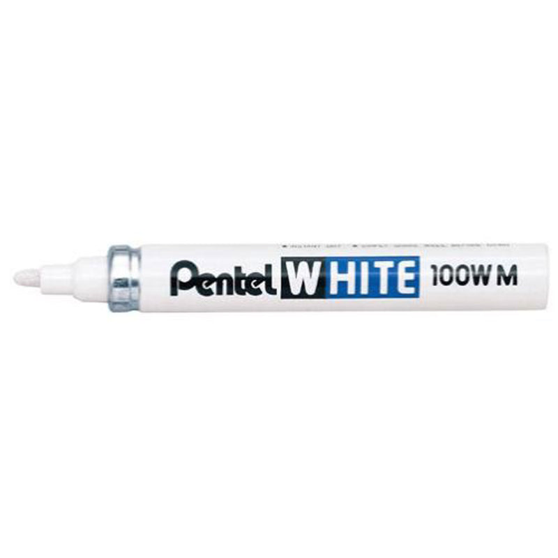 Pentel 100C-M Bullet Tip Marker (White)