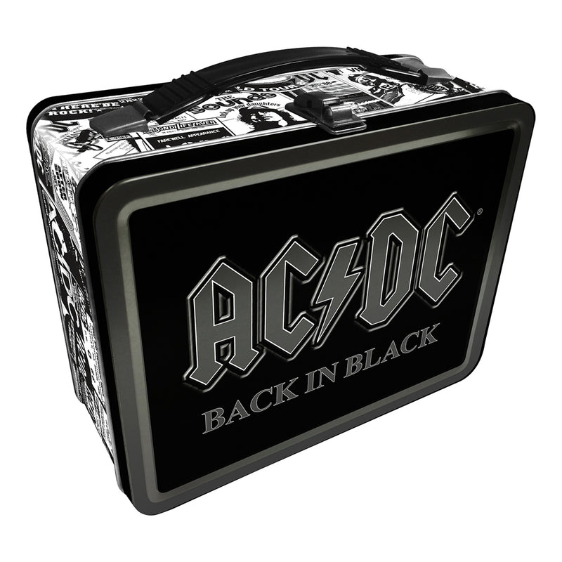 AC/DC Back in Black Carry All Tin Fun Box