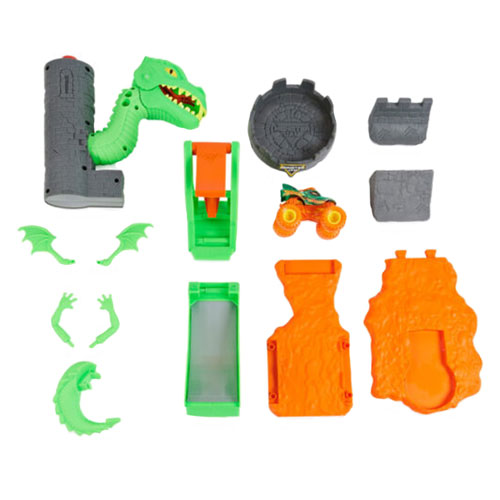 Monster Jam Duelling Dragons 1:64 Stunt Playset