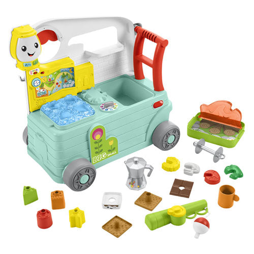 Fisher Price Laugh n' Learn 3-in-1 On the Go Camper Playset