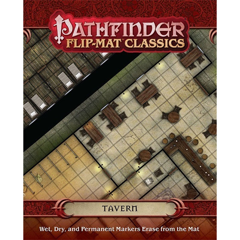 Klasyczna gra RPG Pathfinder Flip-Mat