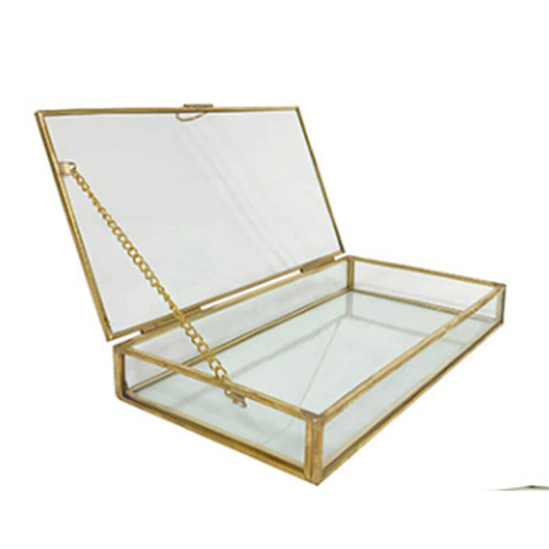 Pudełko na biżuterię ze szkła Lianna