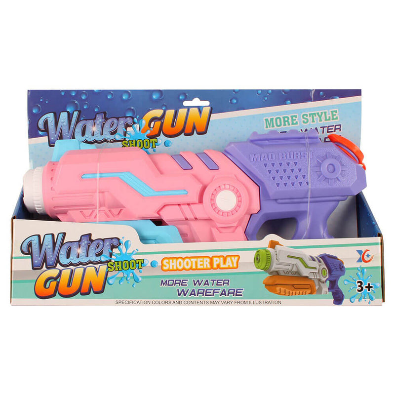 Pistolet na wodę Deluxe w pudełku (różowy)