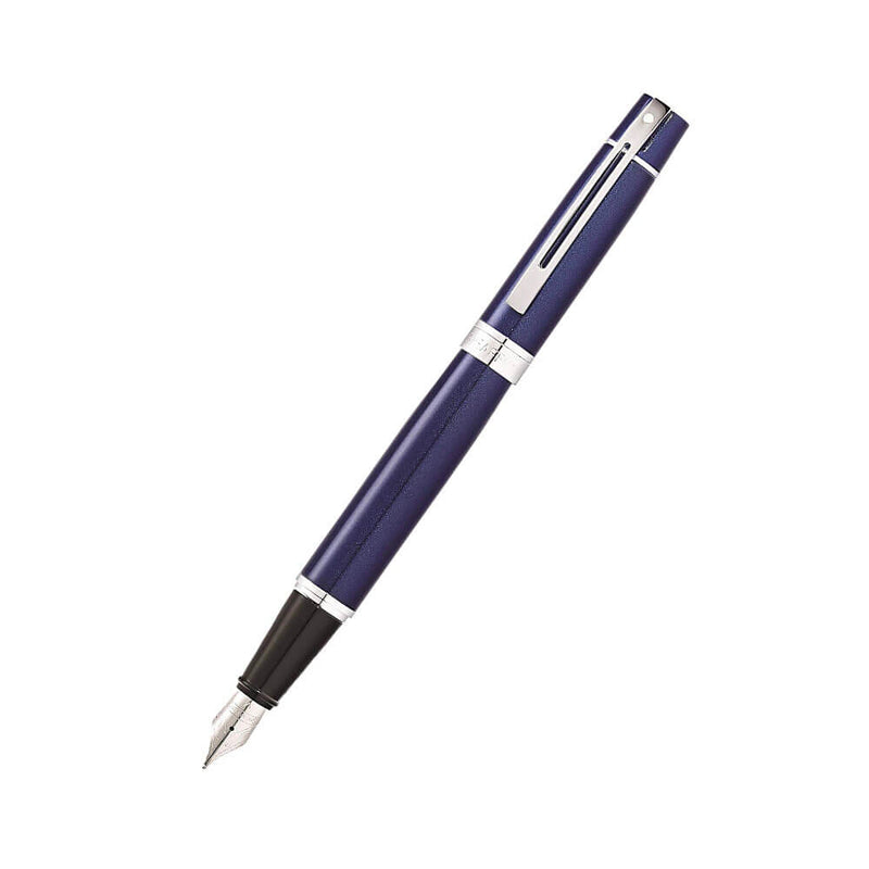 Długopis 300 Niebieski lakier/Chromowany
