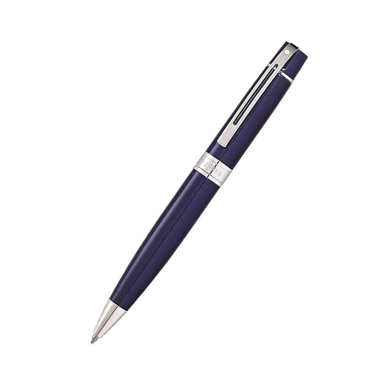 Długopis 300 Niebieski lakier/Chromowany
