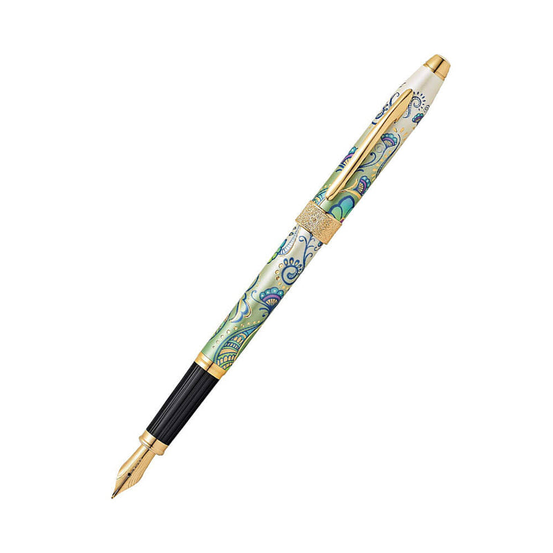 Długopis Botanica Green Daylily, pozłacany 23CT