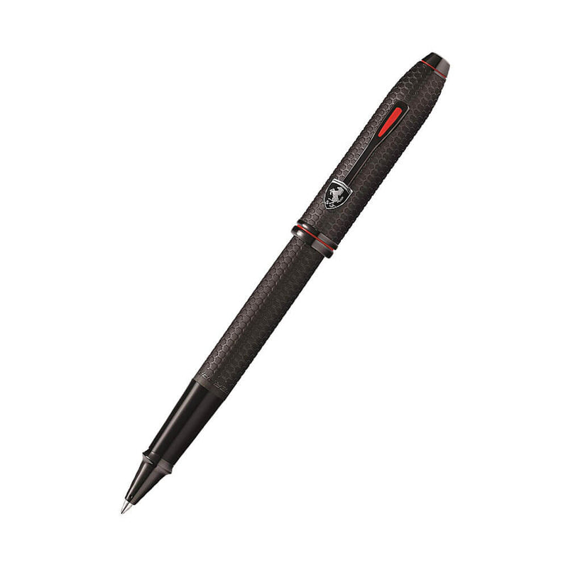 Długopis o strukturze plastra miodu Ferrari Townsend Brush BLK Etch
