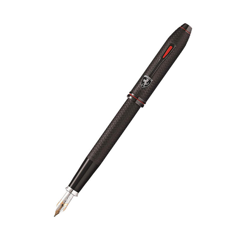 Długopis o strukturze plastra miodu Ferrari Townsend Brush BLK Etch