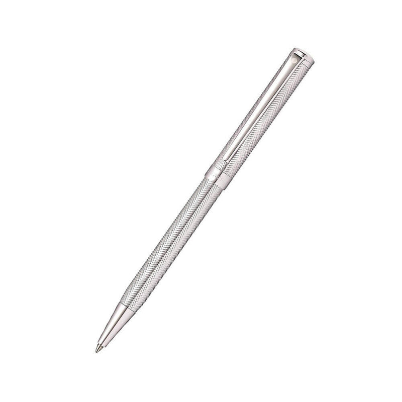 Chromowany długopis z grawerowaną intensywnością