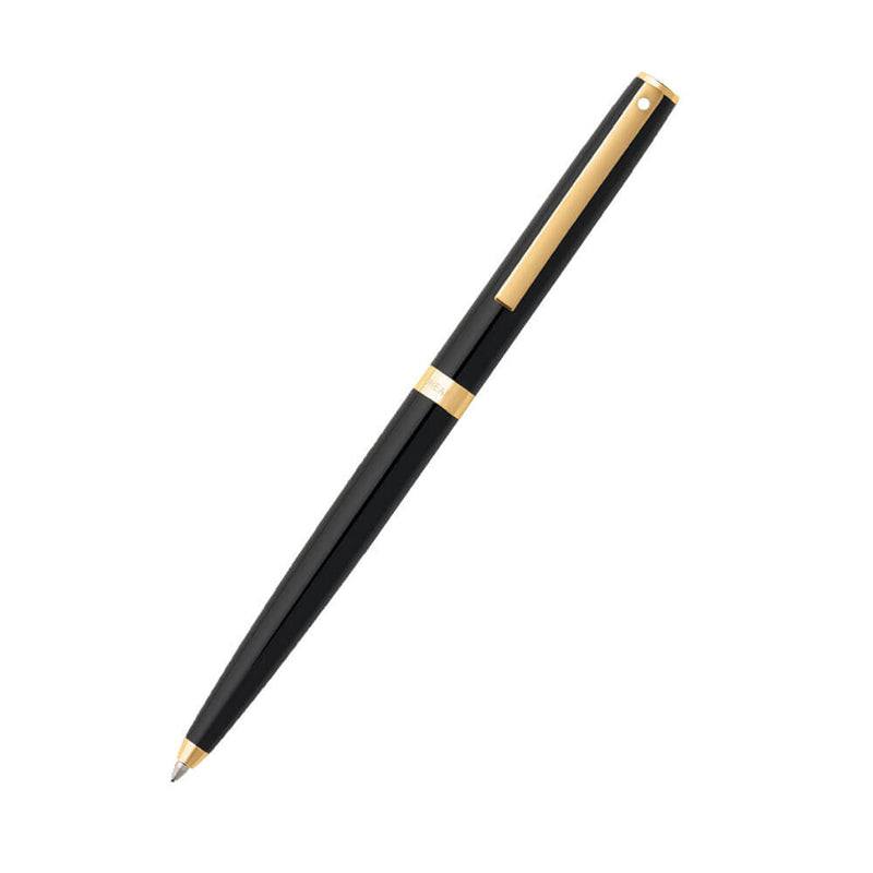 Długopis Sagaris w kolorze czarnym/złotym
