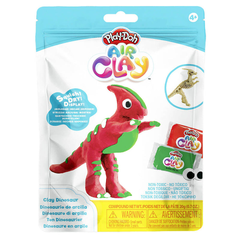 Zabawkowy dinozaur z gliny powietrznej Play-Doh