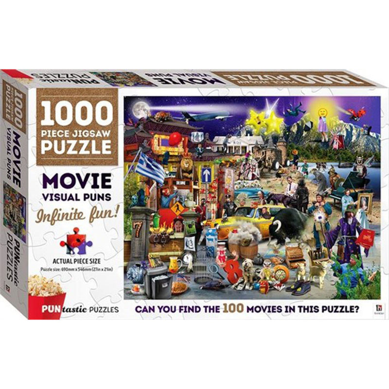 Puzzle Puntastic Visual Puns 1000szt