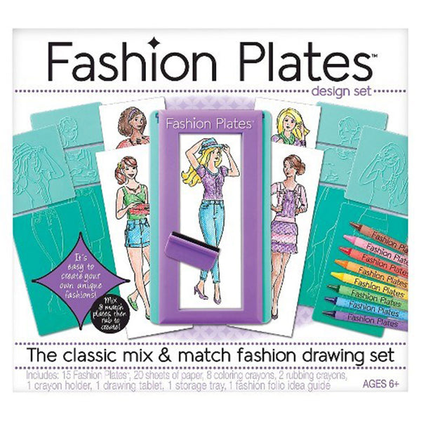 Fashion Plates Design Set