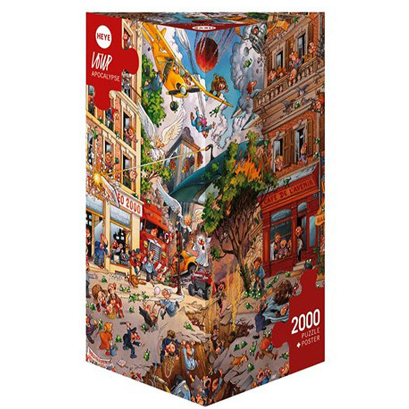 Heye Loup Puzzle Trójkątne 2000szt