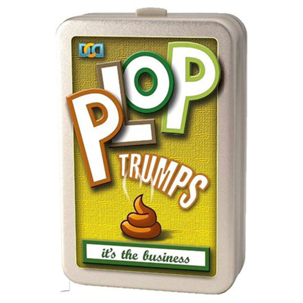 Cheatwell Plop Trumps Novelty Card Game