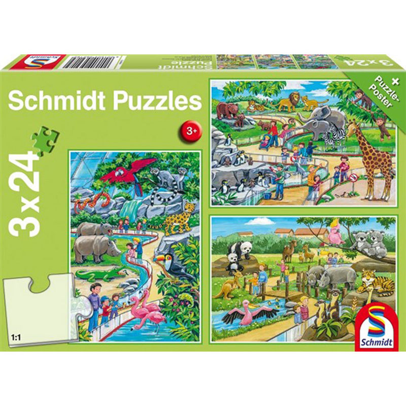 Puzzle Schmidta 3x24szt