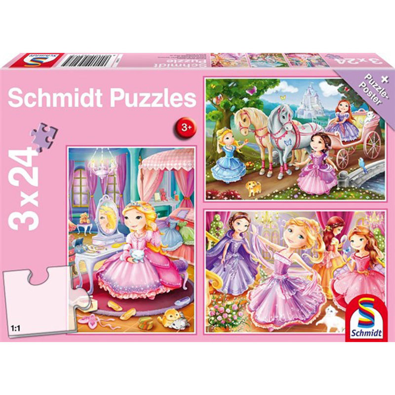 Puzzle Schmidta 3x24szt