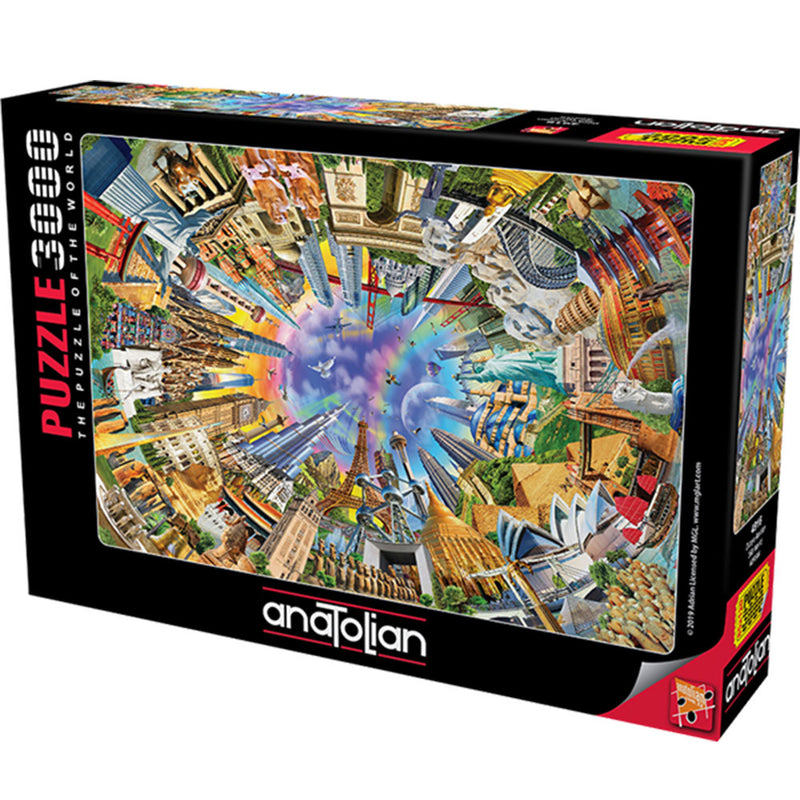 Anatolijskie Puzzle Świata 3000szt