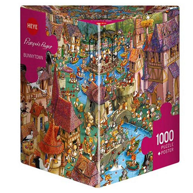 Heye Ruyer Triangular Jigsaw Puzzle 1000pcs